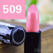 Bright Creamy Pure Nude Lip Makeup Basic Cosmetic Round Moisturizing Lipstick 4DYR