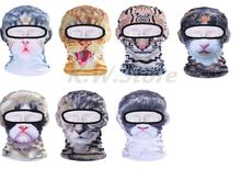 New Cute Lovely Cat Animal 3D Mask Balaclava Outdoor Wind Dust Cap Bicycle Cycling Motorcycle Hat Full Face Masks Sun Protection
