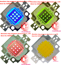 Free Shipping High Power 10W LED Chip 400LM~450LM 10pcs/lot,red  LED Bulb Lamp Light   Epileds  Chips 32*32mil
