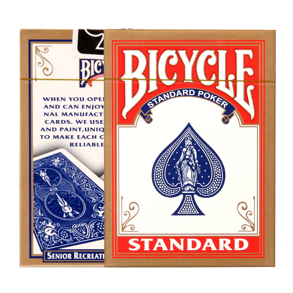 Bicycle Rider Back Playing Cards Poker Color Random Texas Holdem Cards 