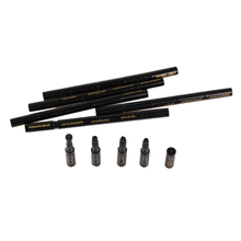 Hot New Fashion Black Portable 4in1 4pcs Beauty Makeup Cosmetic Foundation Eyeshadow Lip Brushes Set Kit