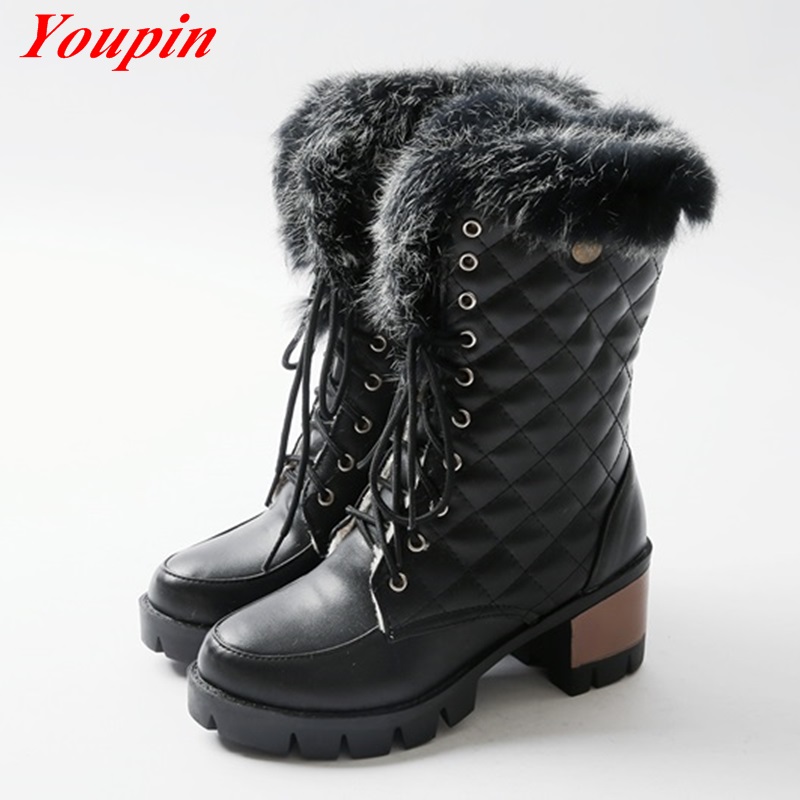 waterproof snow boots women 2015 fashion woman black boots comfortable warm red low-heeled snow boots casual waterproof shoes
