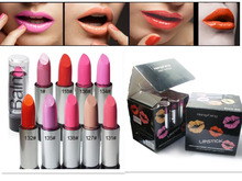 (1piece)Moisture Matte Color Waterproof Lipstick Long Lasting Nude lip stick,Lip Stick ruby woo batom matte brand lipstick