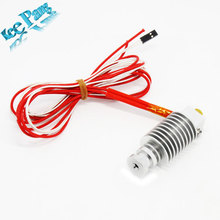 FreeShpping!!! Short-distance, 3D Printer J-head Hotend for 1.75mm/3.0mm 3D Bowden Extruder 0.2mm/0.3mm/0.4mm Nozzle