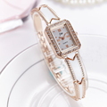 New Fashion 2016 Luxury Rhinestone Watches Women Stainless Steel Quartz Watch For Ladies Dress Watch Gold