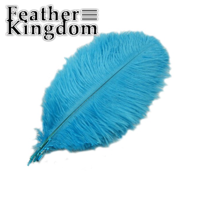 turquoise OSTRICH FEATHER