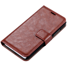 For Nokia N630 Phone Case Luxury Crazy Horse Skin Flip Leather Case For Nokia Lumia 630
