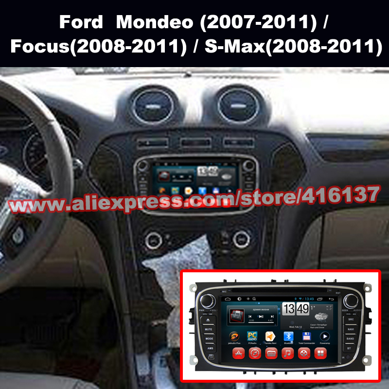 Android4 4 font b Car b font DVD Player for Ford Mondeo Focus Quad Core font