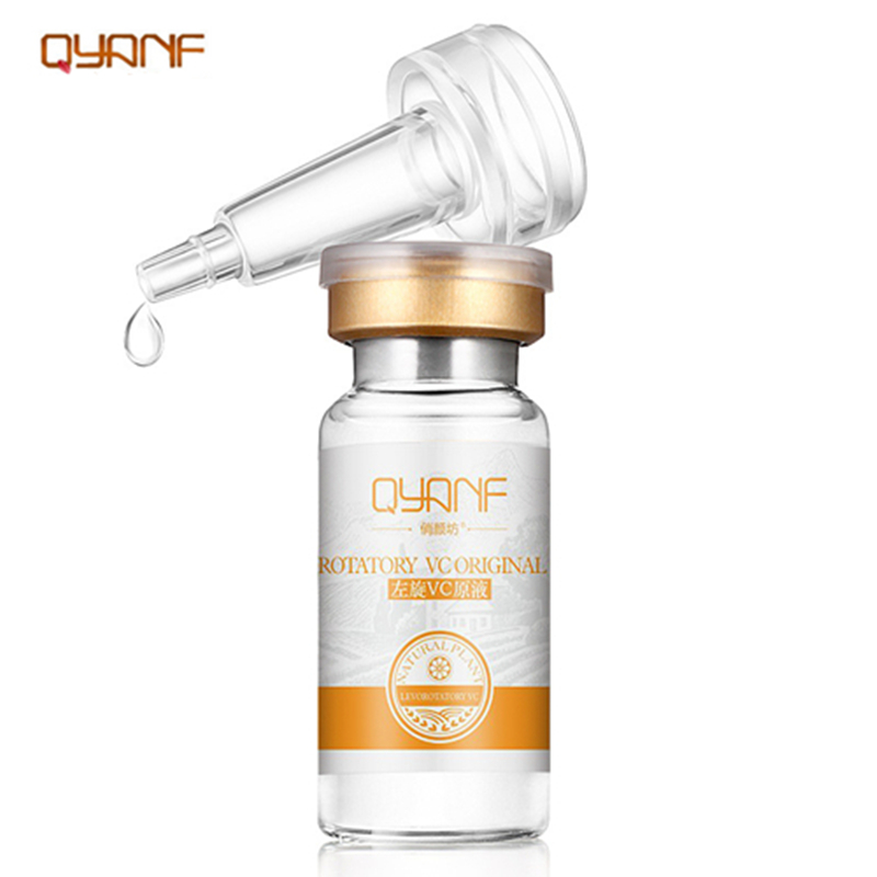 QYANF Levorotatory Original Fluid 10mlx5pcs Face Care Moisturizing Whitening Acne Treatment Shrink Pores Acne Removal Skin