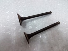 2PCS/STE New 125cc Scooter gy6 engine (152QMI) intake & Exhaust Valve Set