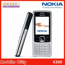 Original Refurbished Unlocked Cheap Nokia 6300 Mobile Phone Bluetooth Camera English Arabic Russian keyboard