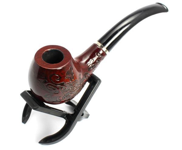 New 2014 Hot Sale WOODEN Enchase Smoking Pipe Tobacco Cigar pipes Stand