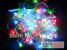 Retail 10M Led string light RGB single color 100led 110V 220V Decoration Light for Christmas Party