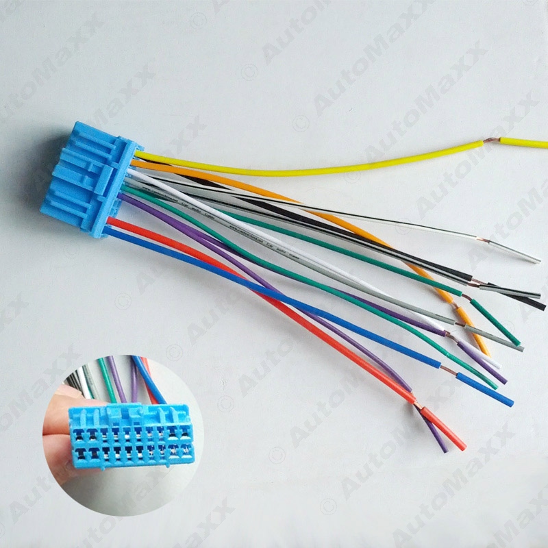 FEELDO arnés de cableado de Audio estéreo para coche, accesorio