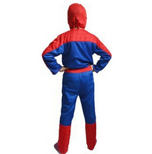 New 2015 Spider Man Children Clothing Sets Fashion Spiderman Cosplay Costume Kids Pajama Sets Long Sleeve