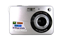 18Mp Max 3Mp CMOS Sensor Digital Cameras 4x Digital Zoom and Rechareable Lithium Battery Free Shipping