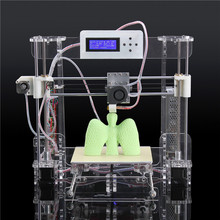 2016 Pro Acrylic Frame Reprap Prusa I3 DIY 3D Printer 3 D impressora KIT Machine with 2rolls filament LCD Screen 8G SD Card
