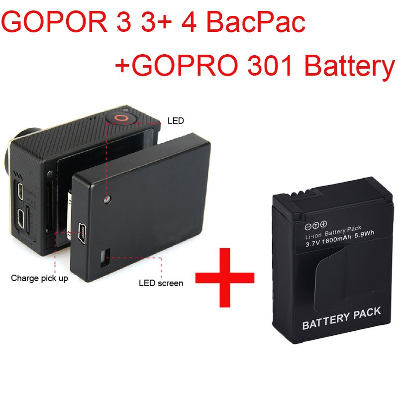 BacPac and gopro301