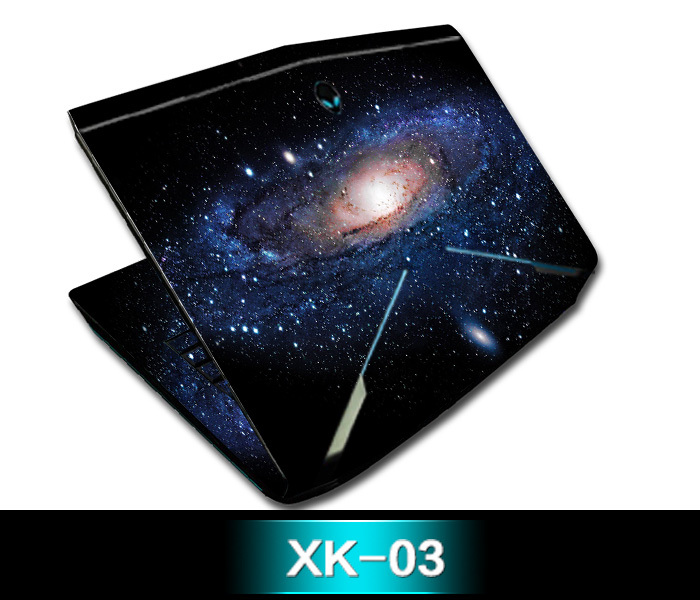 KH Special Laptop Star Glitter Sticker Skin Cover Guard Protector For DELL Alienware 18 M18x R3