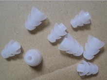 6 Pairs 3 Sizes (S M L ) Clear Three Layer Silicone In-Ear Earphone Earbuds Headset Eartips Earplug Ear pads Replacement