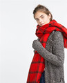 za Winter Cashmere Scarves 2016 Tartan Plaid Scarf New Designer Unisex Acrylic Basic Shawls Women s
