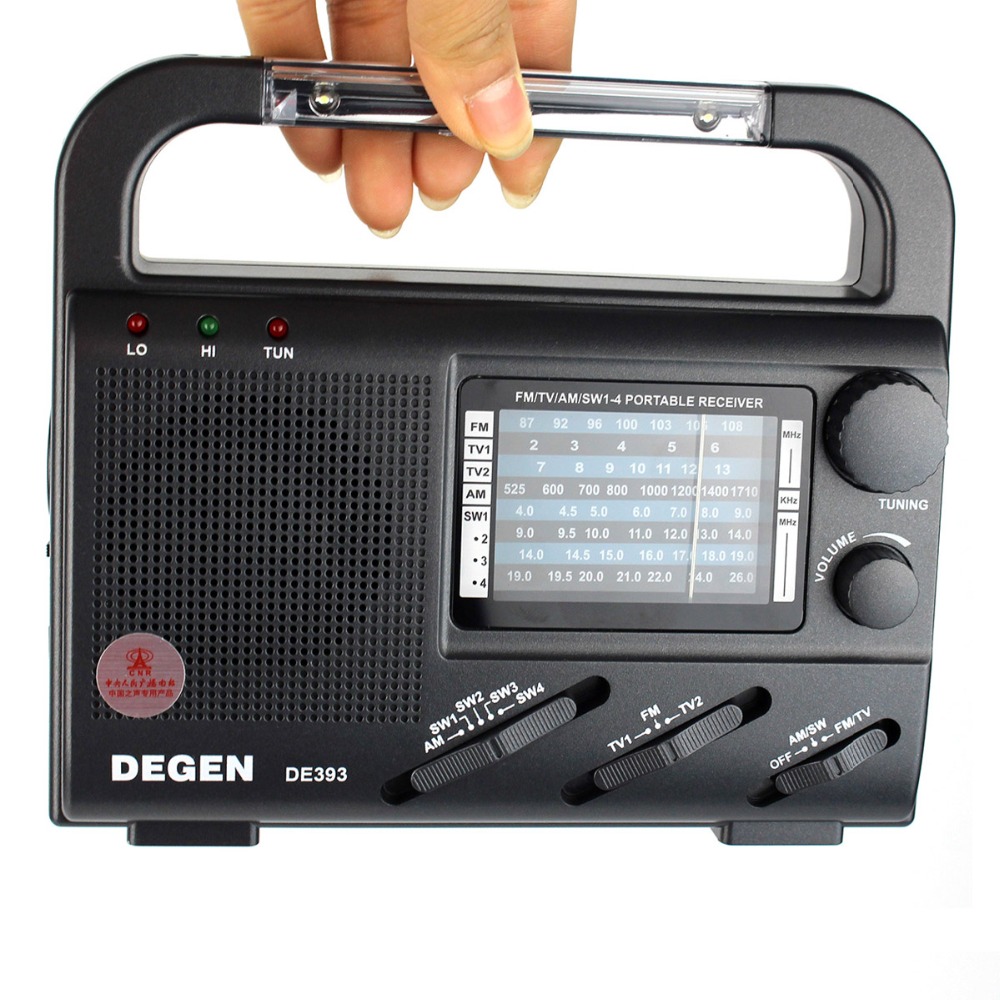 DEGEN DE393 Radio FM/MW/SW Shortwave Radio Multiband World Band Receiver with Reading Lamp Compass Y4184A DEGEN DE393 Radio FM/MW/SW Shortwave Radio Multiband World Band Receiver with Reading Lamp Compass Y4184A