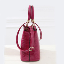 Designer Ladies Handbags High Quality PU Woman Bags Leather Luxury Women Tote Big Shoulder Bag Zipper2015Elegant
