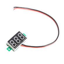 Practial Mini Digital Voltmeter DC0 100V Green Light LED Panel Voltage Meter New H1E1