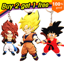 Super realistic Anime Cartoon Dragon Ball Z Keychains Action & Toy Figures Pendants Key Chains Collection Model Toy Doll