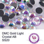 Crystal AB Gold Ligth SS20 150x150