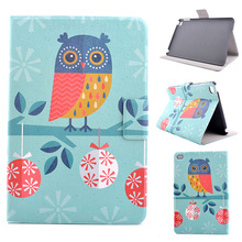 2015 New Flower Print Flip Leather Case Cover For iPad Mini 4 With Stand Card Slots tablet Accessories Y5C19D