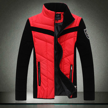 Big size 5xl 2015 men s winter coat clothing fashion sleeves detachable wadded jacket good quality