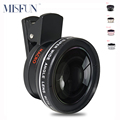 2 in1 Mobile Phone HD Camera Lens 0 45x Super Wide Angle Macro Lens for iPhone