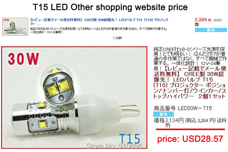 T15 LED other price