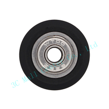 10pcs Big size Plastic wheel with ball Bearings Passive Round wheel Idler Pulley Gear perlin wheel For 3D Printer Accessories