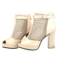 2015 New Sexy Cow Genuine Leahter Gold Sliver Women Wedding Shoes