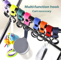Baby stroller hook clips general strong 2 Hooks Strap hanger baby stroller accessories hook hanger baby