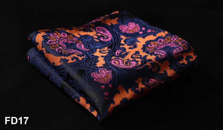 hanky_FD (17) Orange Navy Blue