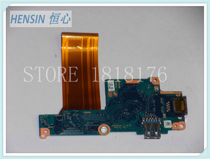 FOR Toshiba FOR Portege Z930 Series Ethernet USB Port Board w Cable FAU2LND  2