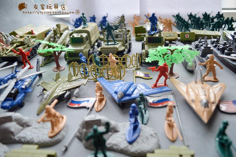 90 pcs military base toys military  model children's favorite toy soldiers plastic Army soldiers fought the soldier army suit