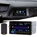 Double 2 Din 7 inch HD In dash Car Stereo Radio DVD CD Player Touch Screen