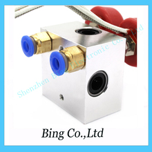 Free Shipping! 0.4mm Nozzle Extruder Print Dual Head Double Head for 3D Printer Dual-head FZ0628