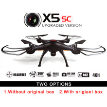Syma X5SC 2.4G 4CH 6-Axis RC Quadcopter Helicopter RC Dron Professional Drones With Camera VS X6SW X5SW MJX 101 X5C-1 JJRC H20