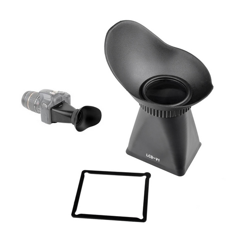 Photo Studio Accessories 2 8 X 3 0inch LCD Viewfinder Extender V1 for Canon 5DII 7D