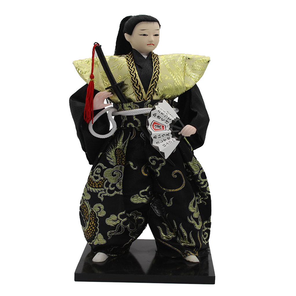 12inch samouraï japonais post-moderne poupée poupée orientale modèle 
