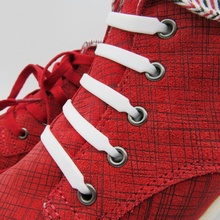 12pcs/set 2016 new shoelaces design lock flat lazy no tie shoelace elastic silicone shoe laces all sneakers fit strap N000