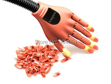 NEW ARRIVAL Original Supply New Super Flexible Rotate like Human Fingers Personal & Salon Nail Trainer Training Practice Hand