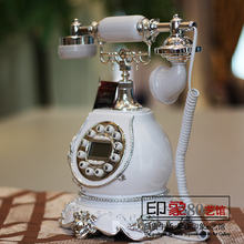 After shipping modern neo classical hotel model room decorative handicrafts telephone ornaments housewarming gift opening