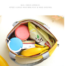 mini bolsa termica cooler bag Tinfoil Aluminum Cooler thermal Handbag Portable picnic lunch bag