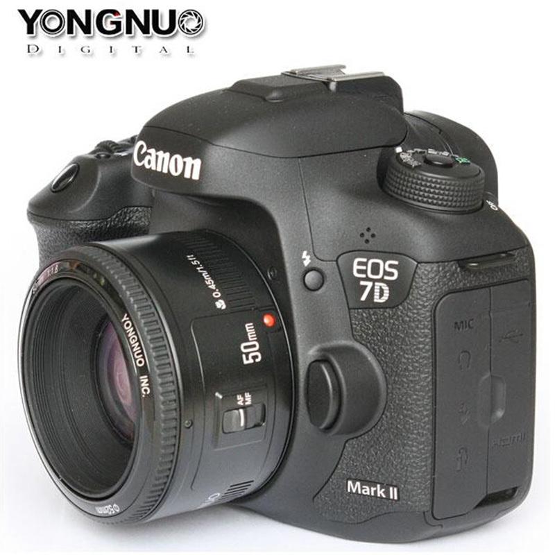 YONGNUO YN 50mm F1.8 YN-50 Lens Large Aperture Auto Focus Lens YN 50 YN50 for for Canon EOS DSLR Cameras IN STOCK Free Shippi